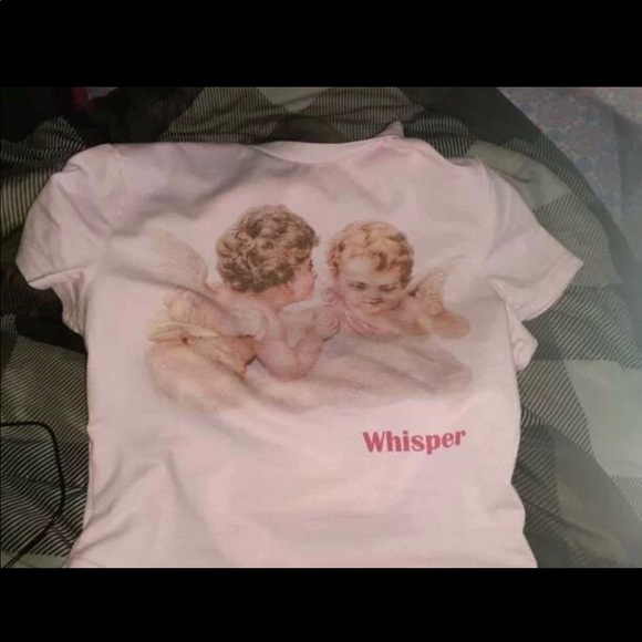 SHEIN Tops - Angel Whisper graphic tee